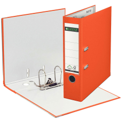 Leitz 1010 Turuncu Geniş Plastik Klasör - 1