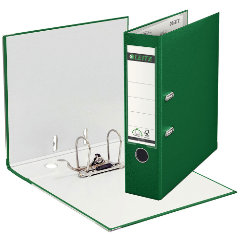 Leitz 1010 Yeşil Geniş Plastik Klasör - 1