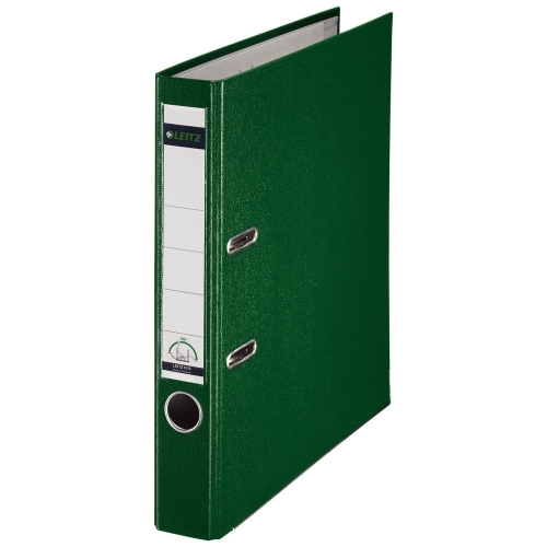 Leitz 1015 Yeşil Dar Plastik Klasör - 1