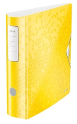 Leitz 1106 Active WOW Sarı Lastikli Geniş Klasör