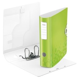 Leitz 1106 Active WOW Yeşil Lastikli Geniş Klasör 