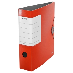 Leitz 1112 Solid Kırmızı Lastikli Geniş Klasör - 2