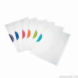 Leitz 4174 ColorClip Magic Gri Yandan Sıkıştırmalı Dosya - 3
