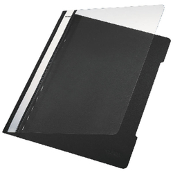 Leitz 4189 Siyah Plastik Telli Dosya (50 li Paket) - Thumbnail