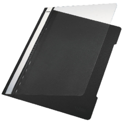 Leitz 4189 Siyah Plastik Telli Dosya (50 li Paket) 