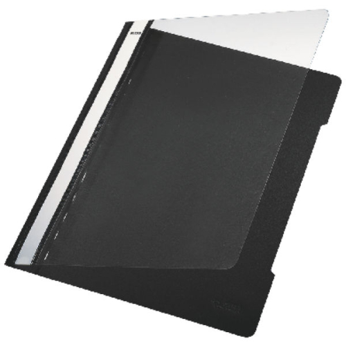 Leitz 4189 Siyah Plastik Telli Dosya (50 li Paket) - 1