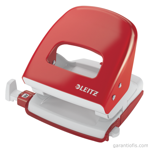 Leitz 5008 Kırmızı Delgeç (30 Sayfa Kapasiteli)