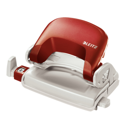 Leitz 5058 Mini Delgeç Kırmızı (10 Sayfa) - 1