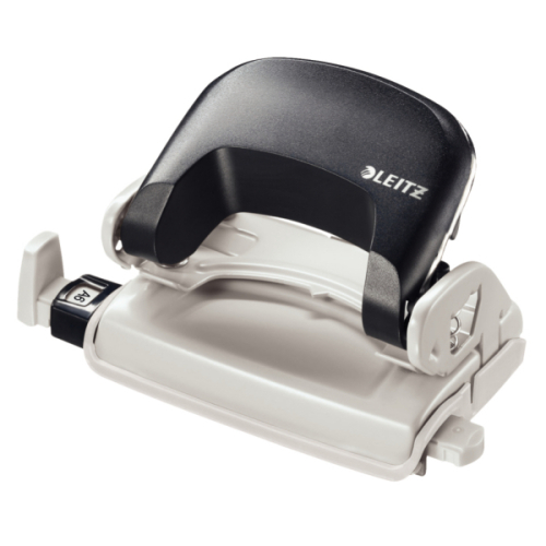 Leitz 5058 Mini Delgeç Siyah (10 Sayfa) - 1