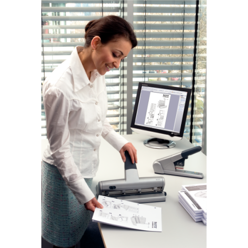 Leitz 5114 Özel Delgeç Ayarlanabilir 4 Delikli (30 Sayfa) - 3