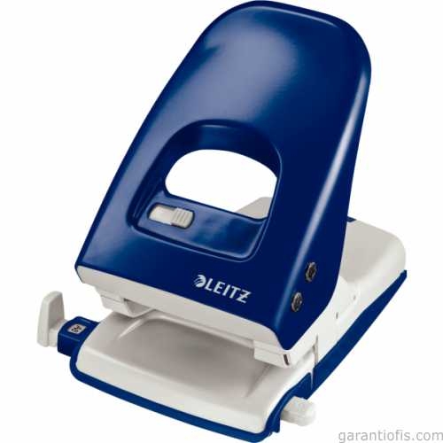 Leitz 5138 Mavi Güçlü Metal Ofis Delgeci (40 Sayfa Kapasiteli)
