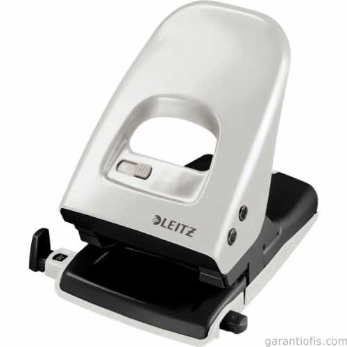 Leitz 5138 Metal Gri Delgeç Güçlü Ofis Tipi (40 Sayfa Kapasiteli)