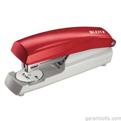 Leitz 5500 Kırmızı Zımba Makinesi (30 Sayfa Kapasiteli) - 1