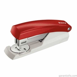 Leitz 5501 Kırmızı Zımba Makinesi (25 Sayfa Kapasiteli) 