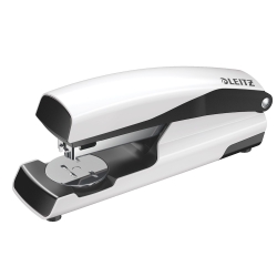 Leitz 5502 Zımba Makinesi WOW Metalik Beyaz (30 Sayfa 24/6) 