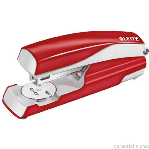 Leitz 55020025 Kırmızı Zımba Makinesi (30 Sayfa Kapasiteli)