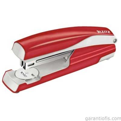Leitz 5504 Kırmızı Güçlü Metal Zımba Makinesi (40 Sayfa Kapasiteli) - 1