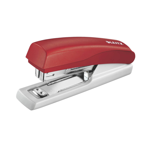 Leitz 5517 Mini Zımba Makinesi Kırmızı (10 Sayfa) - 1