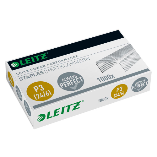 Leitz 5570 Güçlü Çelik 24/6 Zımba Teli (1000 li Kutu) - 1