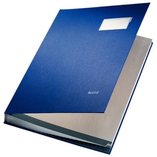 Leitz 5700 Mavi İmza Dosyası (20 Bölmeli) - 1