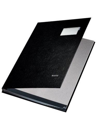 Leitz 5700 Siyah İmza Dosyası (20 Bölmeli) - 1