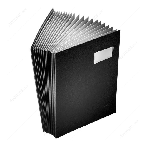 Leitz 5700 Siyah İmza Dosyası (20 Bölmeli) - 2