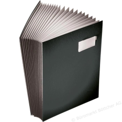 Leitz 5701 Siyah İmza Dosyası (10 Bölmeli)