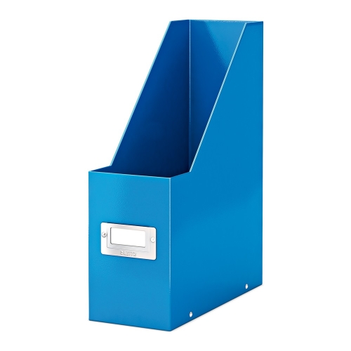 Leitz 6047 Magazinlik Kutu Klasör WOW Metalik Mavi - 1