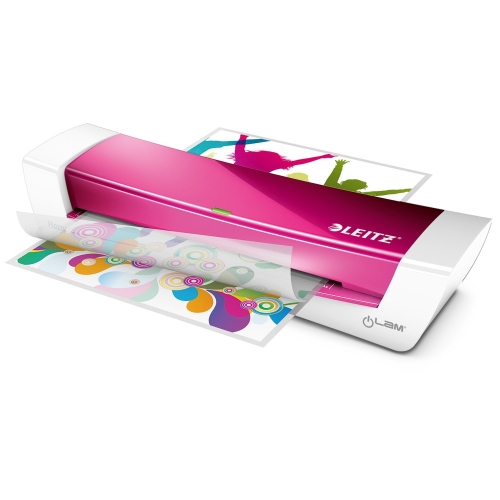 Leitz 7368 Metalik Pembe A4 PVC Laminasyon Makinesi - 1