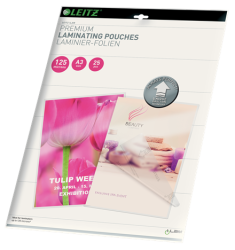 Leitz 7489 Laminasyon Poşeti A3 / 125 Mikron (25 li Paket)