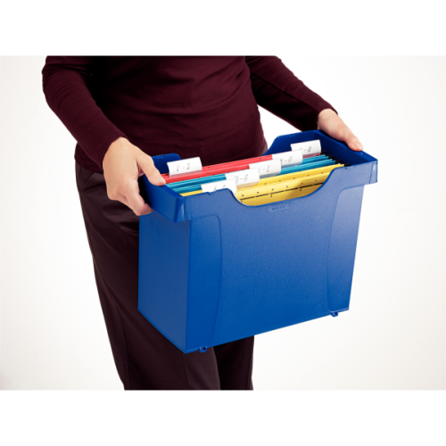 Leitz 1993  Mavi Askılı Dosya Havuzu (6 Adet Askılı Dosya Hediyeli) - 3