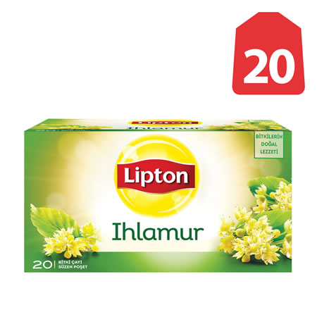 Lipton Ihlamur Bitki Çayı (20 li Paket) - 1