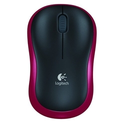 Logitech M185 Kablosuz Mouse Kırmızı (2,4 GHz) - Thumbnail