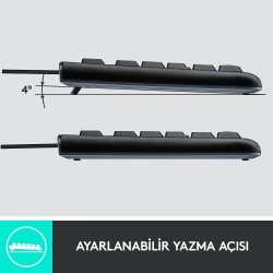 LOGITECH MK120 KABLOLU USB Q TR DESKTOP SET 920-002560 - 3