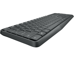 LOGITECH MK235 KABLOSUZ USB Q TR MM KEYBOARD SET 920-007925 - Thumbnail