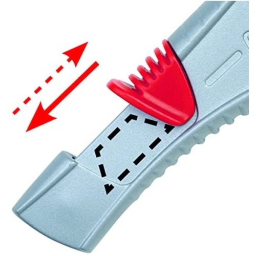MAPED Maped Expert Emniyetli Metal Maket Bıçağı Otomatik Geri Çekilen - 3