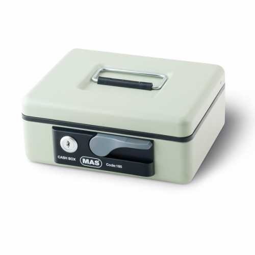 Mas 185 Orta Boy Metal Para Kasası Gri - 2