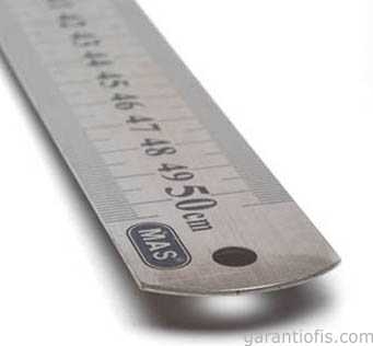 Mas 2350 Çelik Cetvel 50 cm - 2