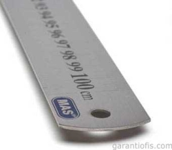 Mas 2400 Çelik Cetvel 100 cm - 2