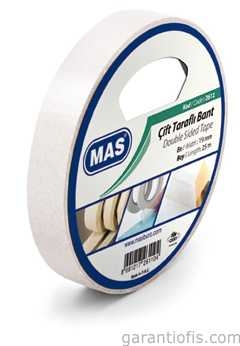 Mas 2612 Çift Taraflı Bant (19mm x 25m) - 1