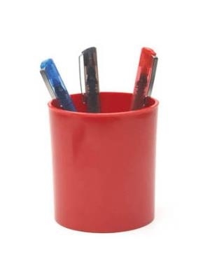 Mas 495 Kırmızı Silindir Kalemlik - 1