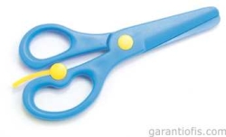 Mas 698 Küt Uçlu Plastik Anaokulu Makası - 2