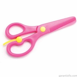 Mas 698 Küt Uçlu Plastik Anaokulu Makası - 1