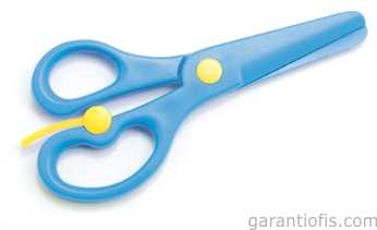 Mas 698 Küt Uçlu Plastik Anaokulu Makası - 2