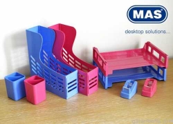 Mas 882 Vivid Mavi Renkli Ofis Seti - 4