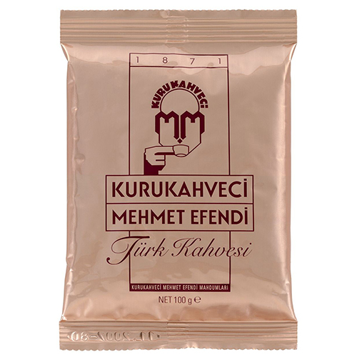 Mehmet Efendi Türk Kahvesi Folyo Ambalaj (100 gr) - 1