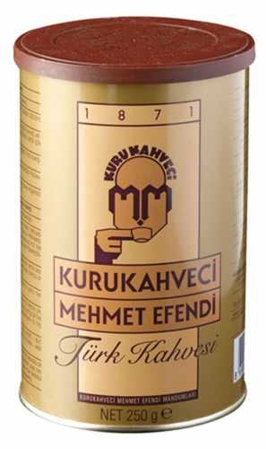 Mehmet Efendi Türk Kahvesi Teneke Kutu (250 Gr)
