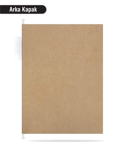 Metal Askılı Personel Özlük Dosyası 4 Yapraklı 1 Adet - 5