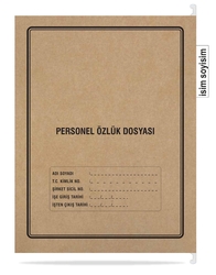Metal Askılı Personel Özlük Dosyası 4 Yapraklı (100 lü Paket 4 Sayfa) - Thumbnail