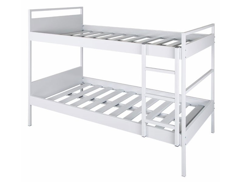 Metal Çift Katlı Ranza 198x98x150h Ölçülerinde 40x40 Profil Kalınlığında